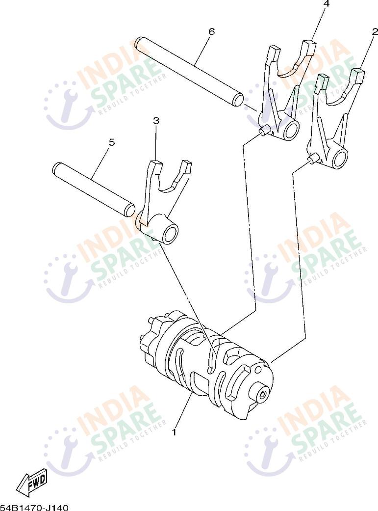 SHIFT CAM FORK